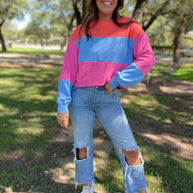 Finnley Colorblock Pullover in Four Colors-Womens-Ave Shops-[option4]-[option5]-[option6]-[option7]-[option8]-Shop-Boutique-Clothing-for-Women-Online