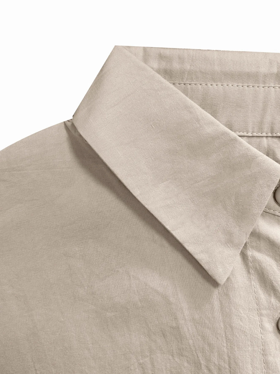 Button Up Long Sleeve Shirt-Tops-Trendsi-[option4]-[option5]-[option6]-[option7]-[option8]-Shop-Boutique-Clothing-for-Women-Online