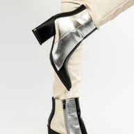 Stemon Three Tone Block Heel Boots-Rag Company-[option4]-[option5]-[option6]-[option7]-[option8]-Shop-Boutique-Clothing-for-Women-Online