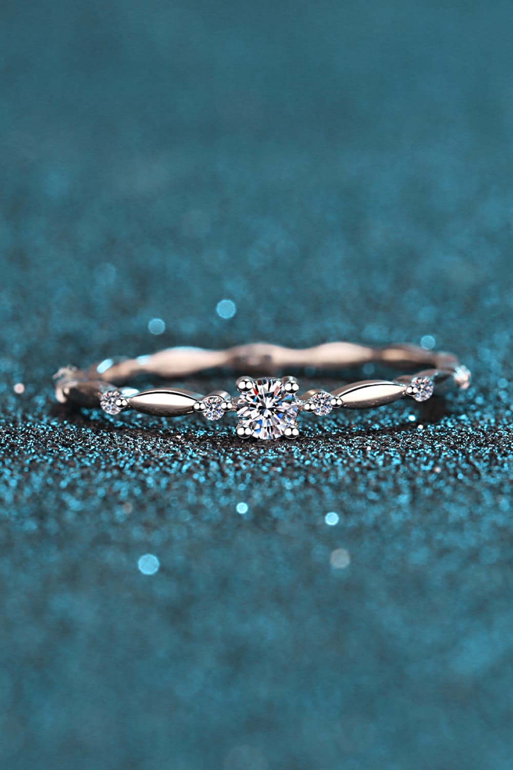 Moissanite 925 Sterling Silver Rhodium-Plated Ring-rings-Trendsi-[option4]-[option5]-[option6]-[option7]-[option8]-Shop-Boutique-Clothing-for-Women-Online