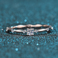 Moissanite 925 Sterling Silver Rhodium-Plated Ring-rings-Trendsi-[option4]-[option5]-[option6]-[option7]-[option8]-Shop-Boutique-Clothing-for-Women-Online