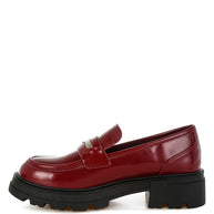 Gleam Stride Faux Leather Chunky Loafers-Rag Company-[option4]-[option5]-[option6]-[option7]-[option8]-Shop-Boutique-Clothing-for-Women-Online
