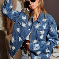 BiBi Washed Tie Dye Denim Jacket-Jacket-Trendsi-[option4]-[option5]-[option6]-[option7]-[option8]-Shop-Boutique-Clothing-for-Women-Online