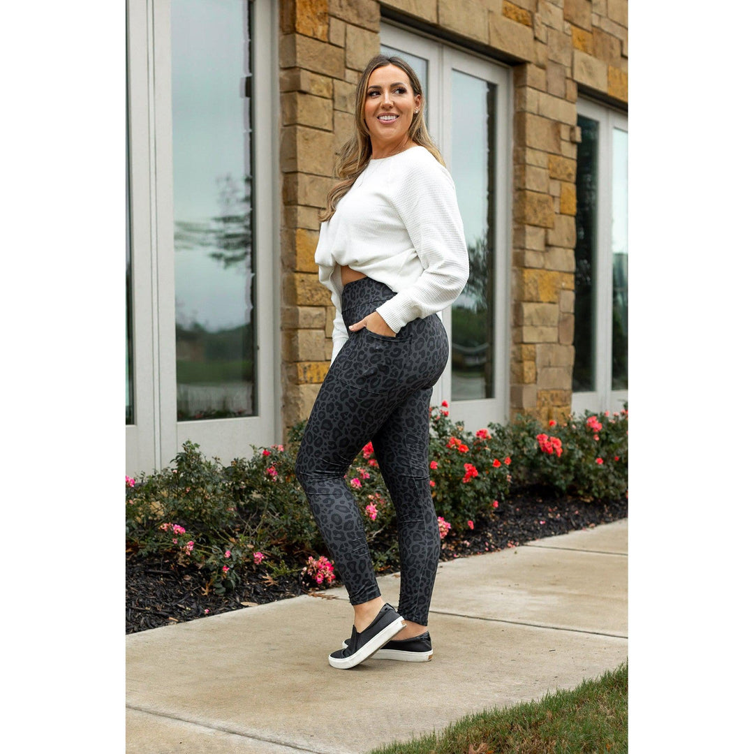 Black LEOPARD Leggings - Luxe Leggings by Julia Rose®-JuliaRoseWholesale-[option4]-[option5]-[option6]-[option7]-[option8]-Shop-Boutique-Clothing-for-Women-Online