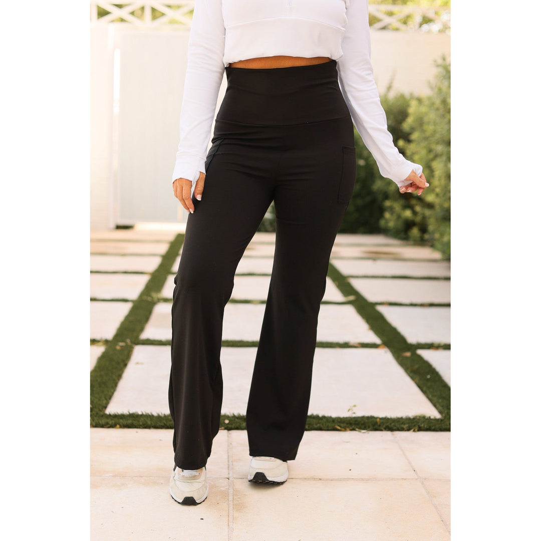 The Deluxe Paige Fold-over, Tummy Control - Yoga Leggings - Luxe Leggings by Julia Rose®-JuliaRoseWholesale-[option4]-[option5]-[option6]-[option7]-[option8]-Shop-Boutique-Clothing-for-Women-Online