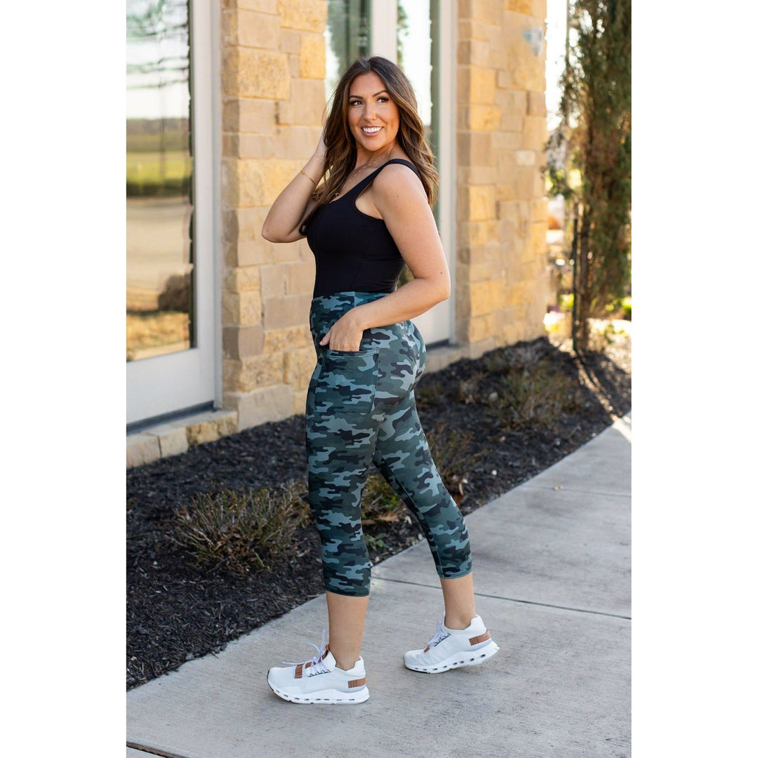 CAMO 2.0 CAPRI with POCKETS - Luxe Leggings by Julia Rose®-JuliaRoseWholesale-CAMO 2.0-OS (One Size) - Sizes 4-10-[option4]-[option5]-[option6]-[option7]-[option8]-Shop-Boutique-Clothing-for-Women-Online