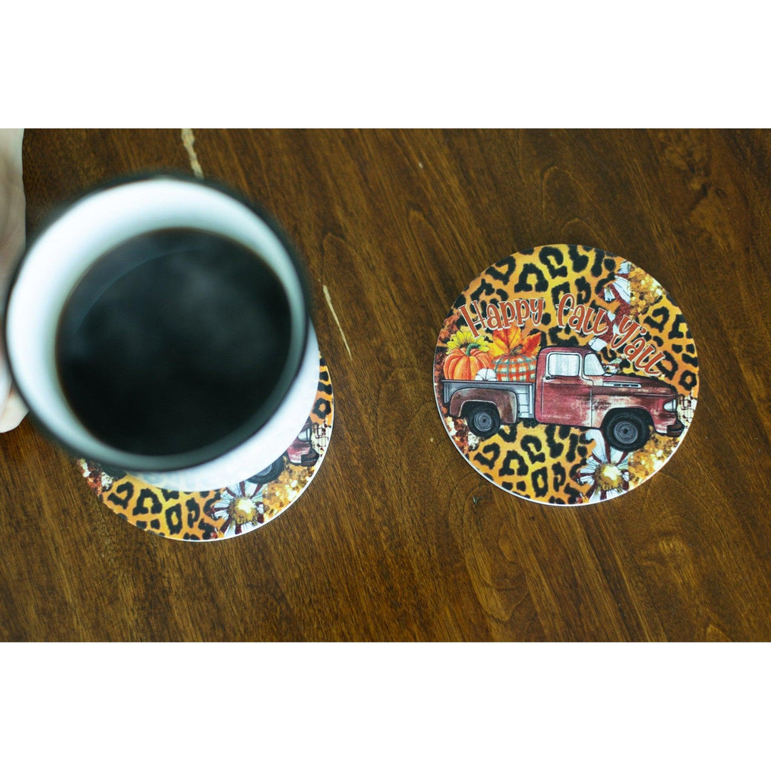 Fall Coasters (Set of 2)-JuliaRoseWholesale-[option4]-[option5]-[option6]-[option7]-[option8]-Shop-Boutique-Clothing-for-Women-Online