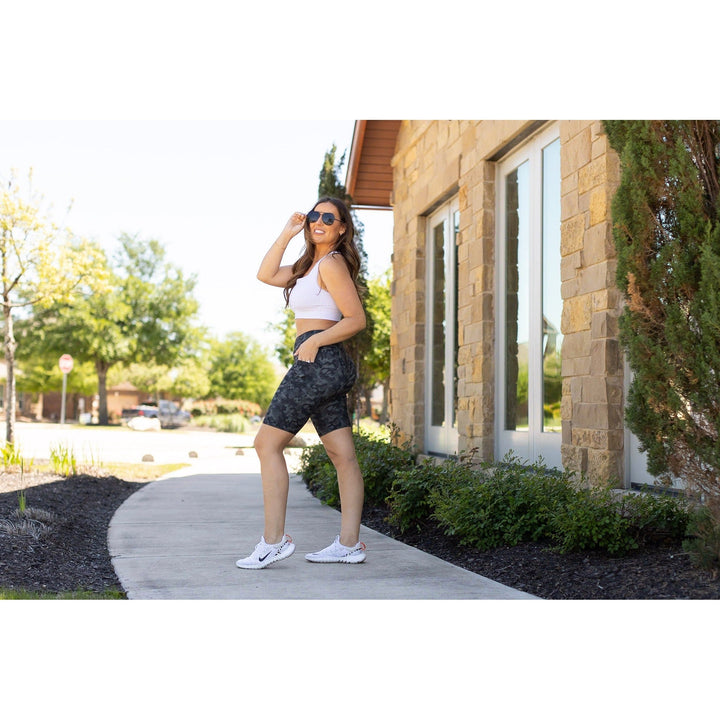 Army Camo BIKER Shorts - - Luxe Leggings by Julia Rose®-JuliaRoseWholesale-[option4]-[option5]-[option6]-[option7]-[option8]-Shop-Boutique-Clothing-for-Women-Online