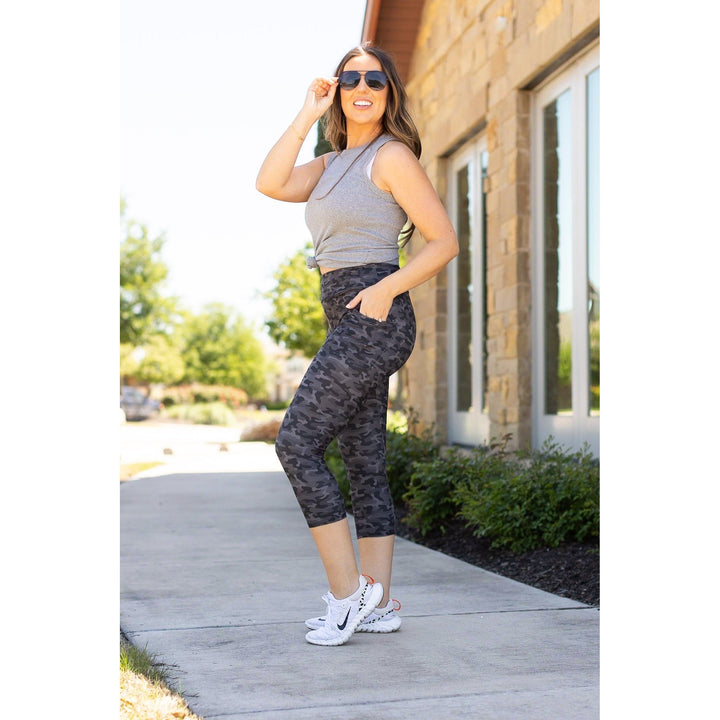 MAVERICK Camo CAPRI's - Luxe Leggings by Julia Rose®-JuliaRoseWholesale-[option4]-[option5]-[option6]-[option7]-[option8]-Shop-Boutique-Clothing-for-Women-Online