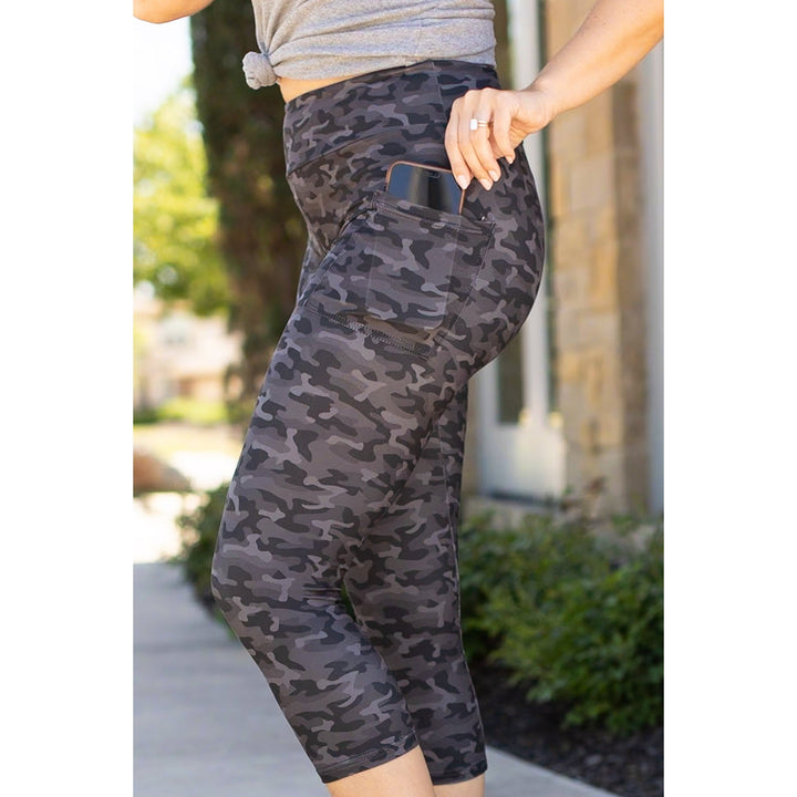 MAVERICK Camo CAPRI's - Luxe Leggings by Julia Rose®-JuliaRoseWholesale-[option4]-[option5]-[option6]-[option7]-[option8]-Shop-Boutique-Clothing-for-Women-Online