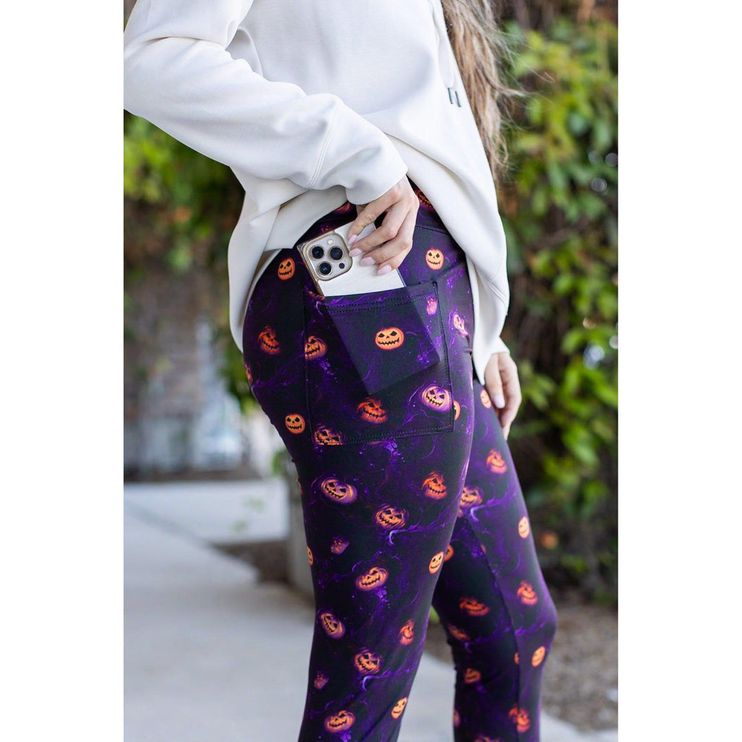 The Elly - Pumpkin Blaze Leggings - Luxe Leggings by Julia Rose®-JuliaRoseWholesale-TC (Tall & Curvy) - Sizes 12-18-[option4]-[option5]-[option6]-[option7]-[option8]-Shop-Boutique-Clothing-for-Women-Online