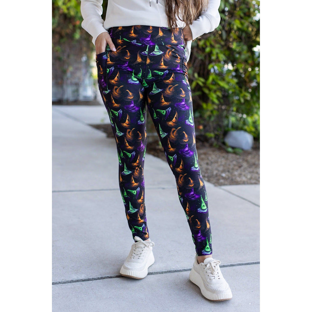 The Winifred Witches Hats Leggings-JuliaRoseWholesale-TC (Tall & Curvy) - Sizes 12-18-[option4]-[option5]-[option6]-[option7]-[option8]-Shop-Boutique-Clothing-for-Women-Online