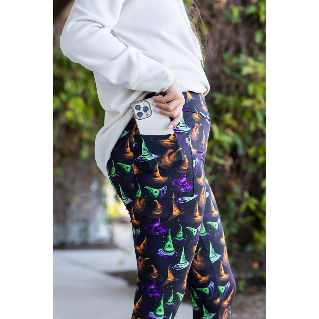 The Winifred Witches Hats Leggings-JuliaRoseWholesale-TC (Tall & Curvy) - Sizes 12-18-[option4]-[option5]-[option6]-[option7]-[option8]-Shop-Boutique-Clothing-for-Women-Online