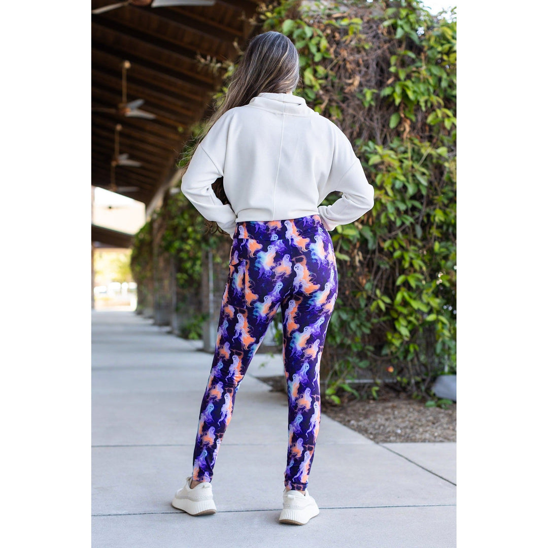 The Trixie - Ghosts Leggings - Luxe Leggings by Julia Rose®-JuliaRoseWholesale-[option4]-[option5]-[option6]-[option7]-[option8]-Shop-Boutique-Clothing-for-Women-Online