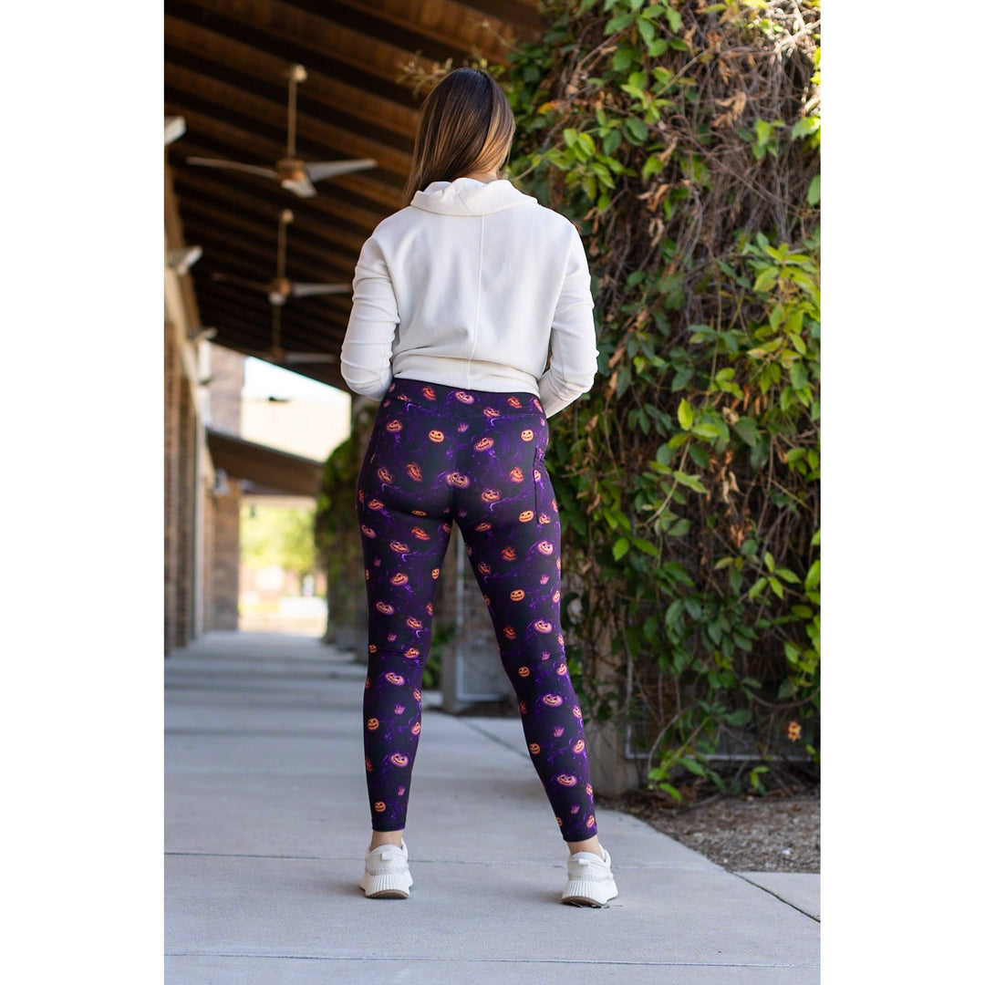 The Elly - Pumpkin Blaze Leggings - Luxe Leggings by Julia Rose®