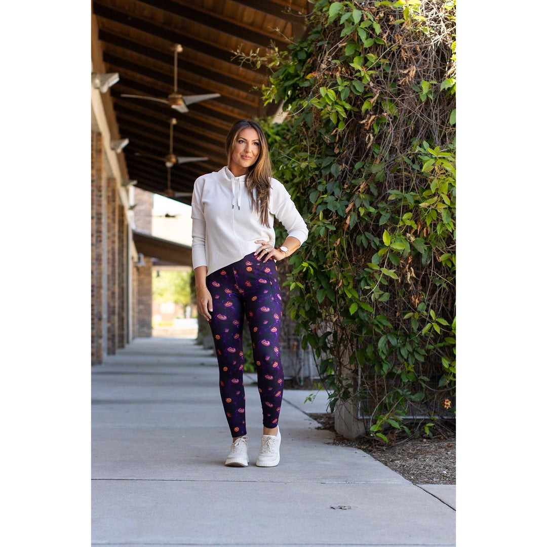 The Elly - Pumpkin Blaze Leggings - Luxe Leggings by Julia Rose®-JuliaRoseWholesale-TC (Tall & Curvy) - Sizes 12-18-[option4]-[option5]-[option6]-[option7]-[option8]-Shop-Boutique-Clothing-for-Women-Online