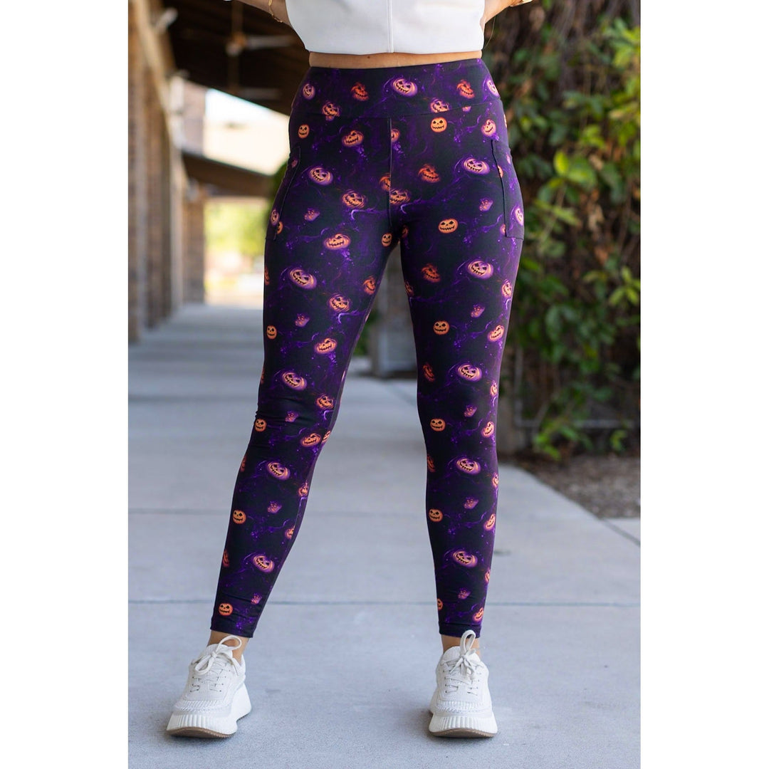 The Elly - Pumpkin Blaze Leggings - Luxe Leggings by Julia Rose®-JuliaRoseWholesale-TC (Tall & Curvy) - Sizes 12-18-[option4]-[option5]-[option6]-[option7]-[option8]-Shop-Boutique-Clothing-for-Women-Online