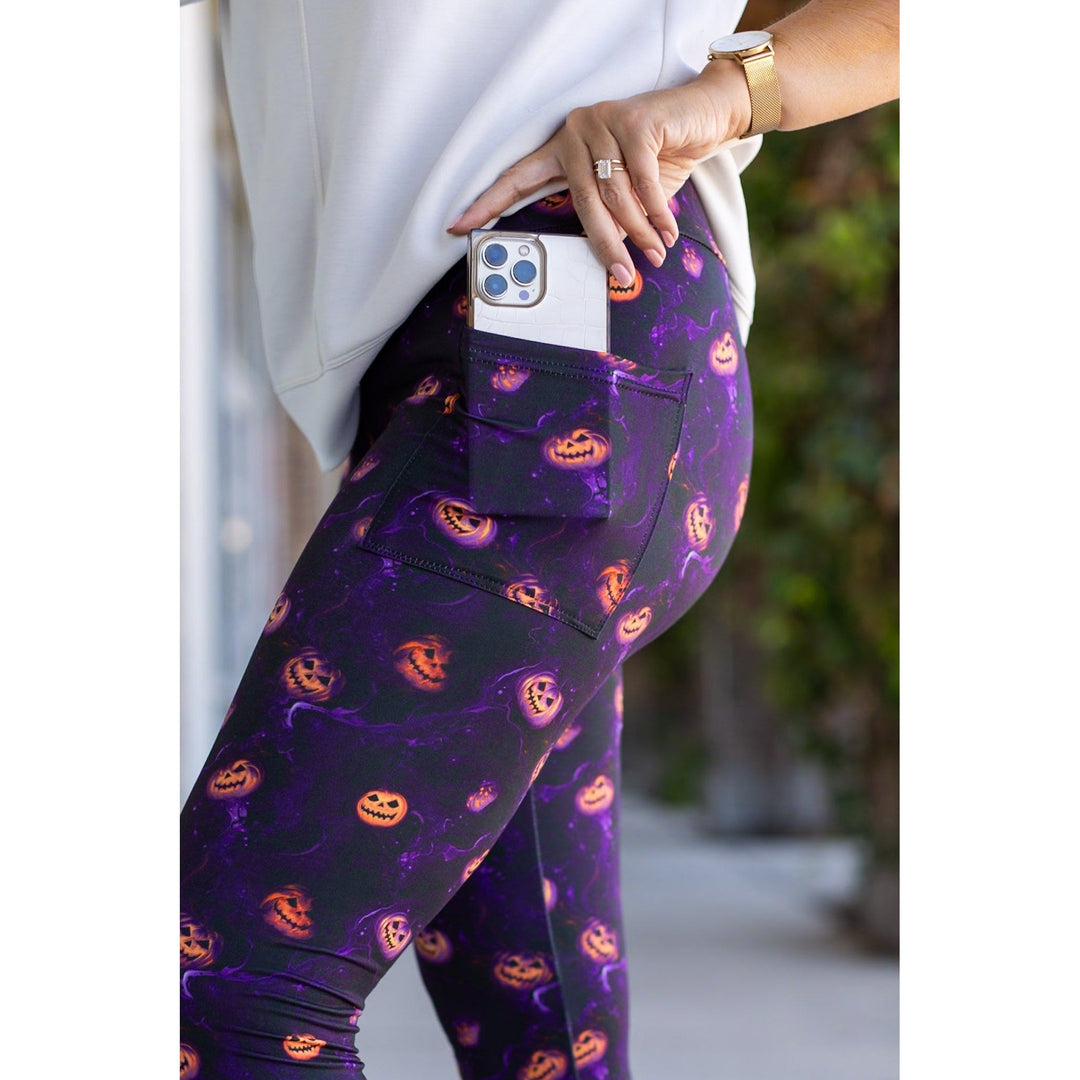 The Elly - Pumpkin Blaze Leggings - Luxe Leggings by Julia Rose®