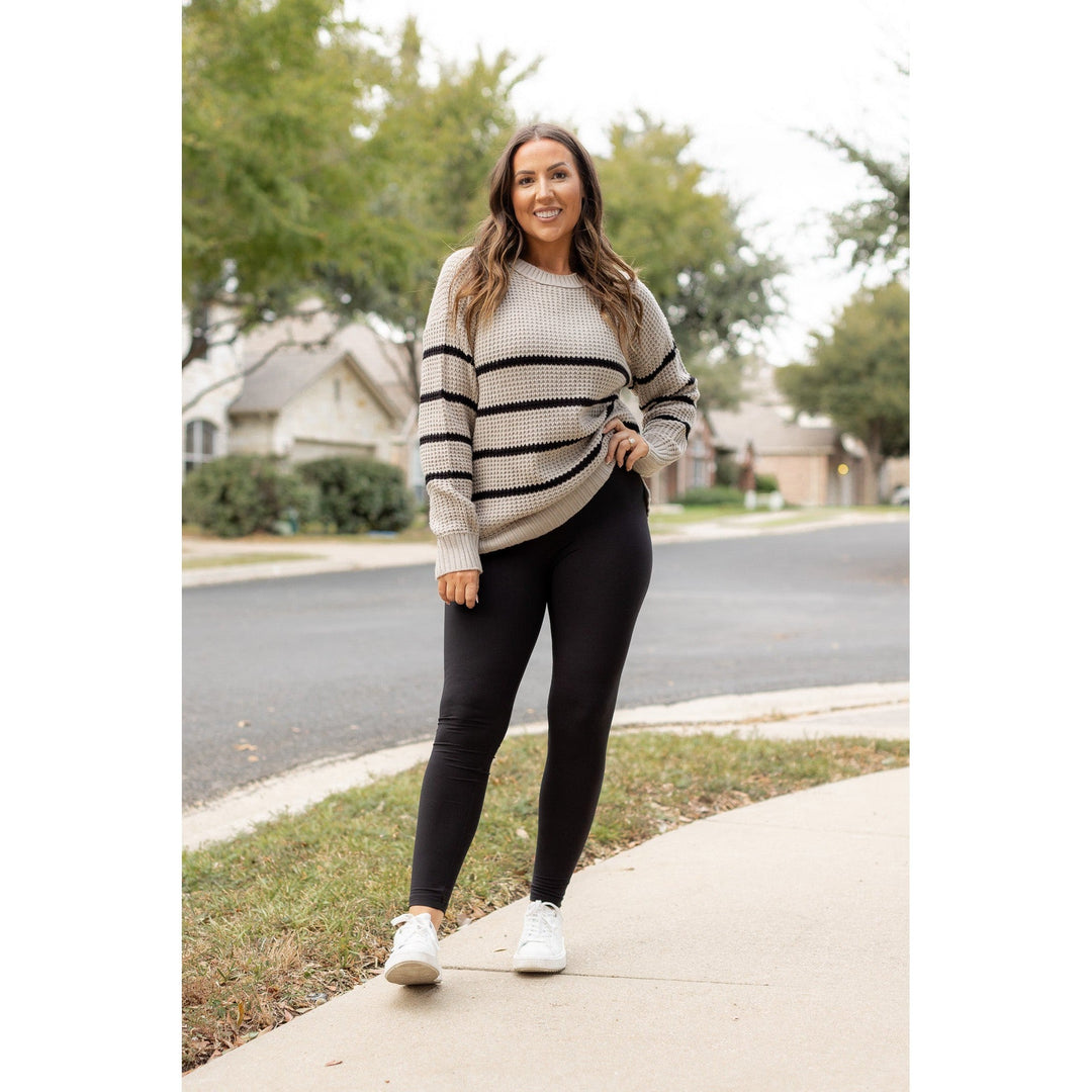 FULL LENGTH, NO POCKET Black Leggings-JuliaRoseWholesale-[option4]-[option5]-[option6]-[option7]-[option8]-Shop-Boutique-Clothing-for-Women-Online