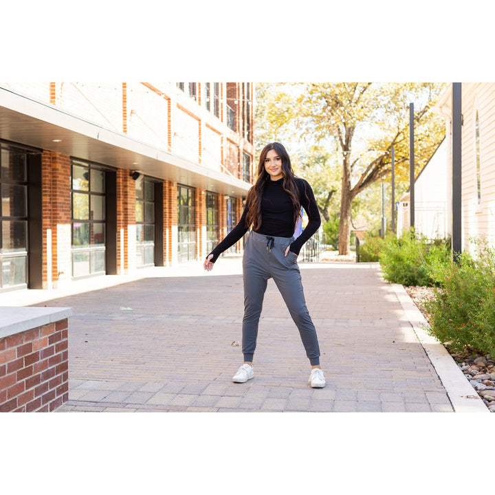 The Cindy Charcoal Joggers - Luxe Leggings by Julia Rose®-JuliaRoseWholesale-[option4]-[option5]-[option6]-[option7]-[option8]-Shop-Boutique-Clothing-for-Women-Online