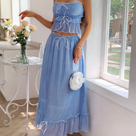 Frill Square Neck Cami and Skirt Set-outfit-Trendsi-[option4]-[option5]-[option6]-[option7]-[option8]-Shop-Boutique-Clothing-for-Women-Online