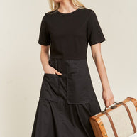 KNIT MIX DRESS PLUS SIZE-Jade By Jane-[option4]-[option5]-[option6]-[option7]-[option8]-Shop-Boutique-Clothing-for-Women-Online