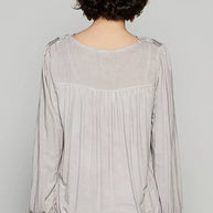 POL Floral Embroidery Woven Top with Lace Trim-Blouses-Trendsi-[option4]-[option5]-[option6]-[option7]-[option8]-Shop-Boutique-Clothing-for-Women-Online