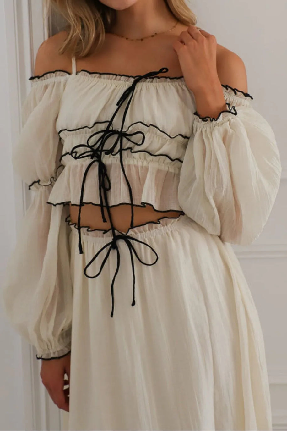 Off-Shoulder Top and Skirt Set-Dresses-Trendsi-[option4]-[option5]-[option6]-[option7]-[option8]-Shop-Boutique-Clothing-for-Women-Online