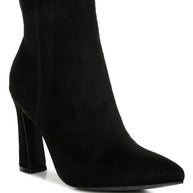 Clubdate Block Heeled Ankle Boots-Rag Company-[option4]-[option5]-[option6]-[option7]-[option8]-Shop-Boutique-Clothing-for-Women-Online