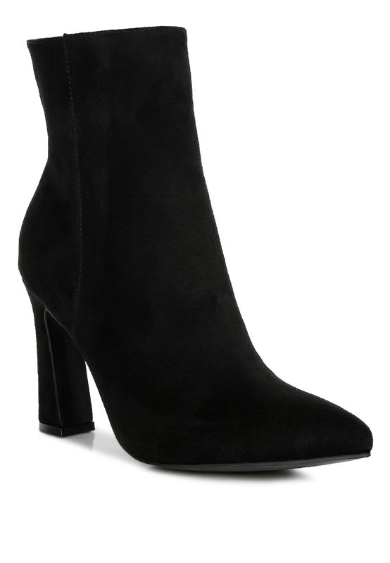 Clubdate Block Heeled Ankle Boots-Rag Company-[option4]-[option5]-[option6]-[option7]-[option8]-Shop-Boutique-Clothing-for-Women-Online