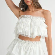 MABLE Ruffle Layered Crop Top and Mini Skirt Set-Sets-Trendsi-[option4]-[option5]-[option6]-[option7]-[option8]-Shop-Boutique-Clothing-for-Women-Online