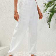 Textured Pull-On Joggers-Sweatpants & Joggers-Trendsi-[option4]-[option5]-[option6]-[option7]-[option8]-Shop-Boutique-Clothing-for-Women-Online