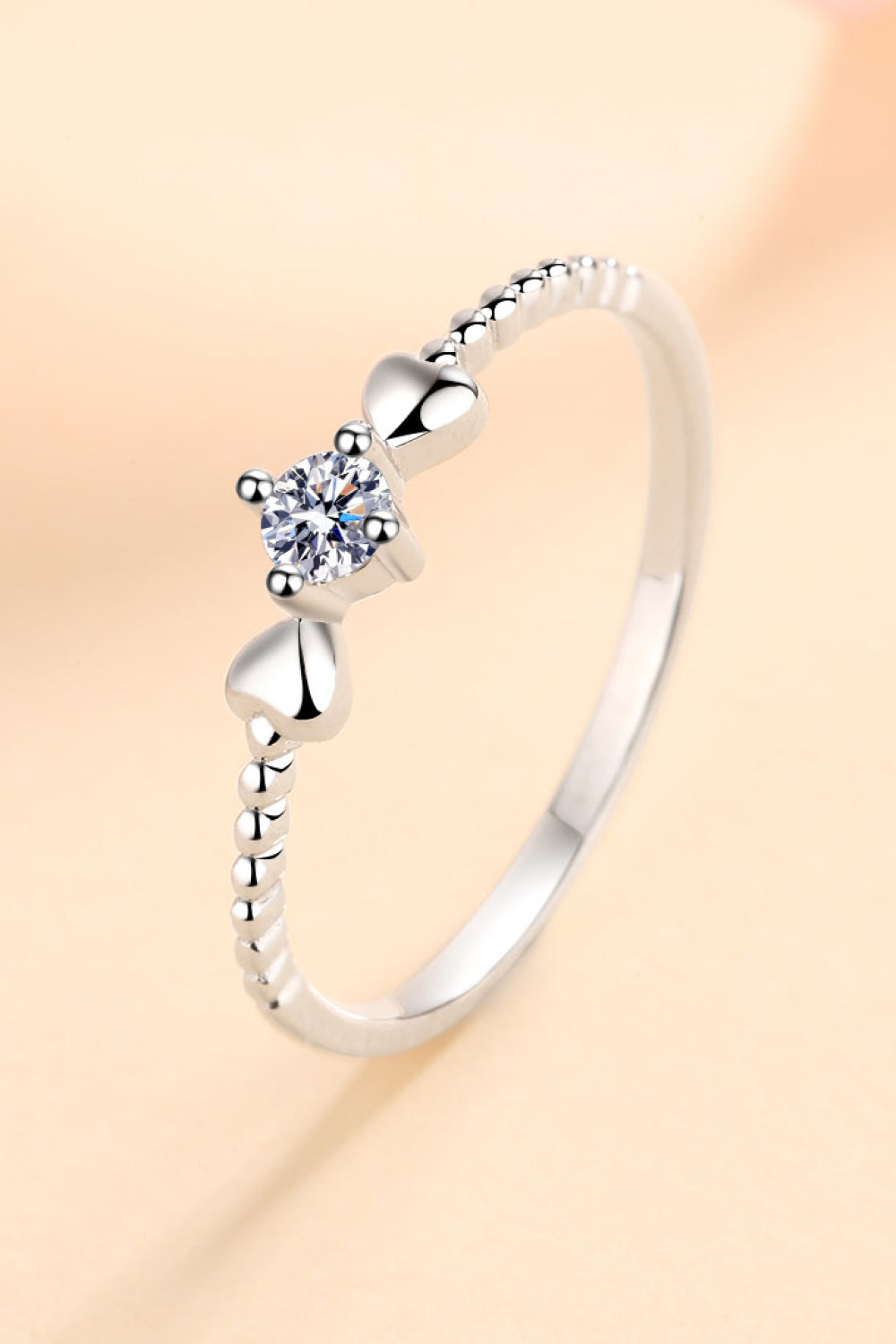 Adored Moissanite Heart 925 Sterling Silver Ring-rings-Trendsi-[option4]-[option5]-[option6]-[option7]-[option8]-Shop-Boutique-Clothing-for-Women-Online