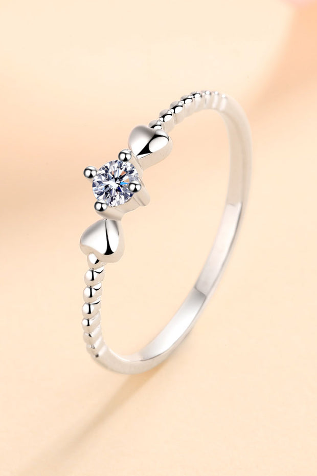 Adored Moissanite Heart 925 Sterling Silver Ring-rings-Trendsi-[option4]-[option5]-[option6]-[option7]-[option8]-Shop-Boutique-Clothing-for-Women-Online