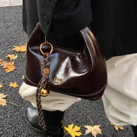 Leather Crossbody Bag with Charm-handbag-Trendsi-[option4]-[option5]-[option6]-[option7]-[option8]-Shop-Boutique-Clothing-for-Women-Online