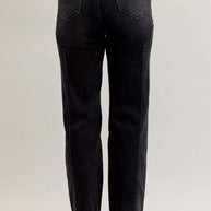 Judy Blue Mid Rise Straight Western Seam Detail Jeans-Jeans-Trendsi-[option4]-[option5]-[option6]-[option7]-[option8]-Shop-Boutique-Clothing-for-Women-Online