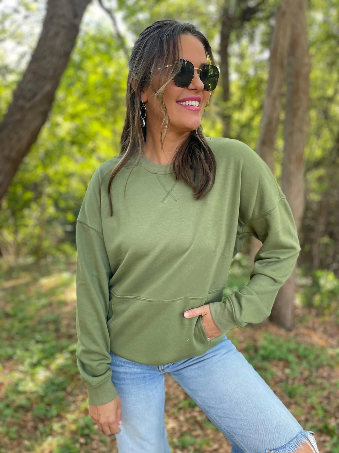 Magnolia Pocket Sweatshirt- 3 Colors-Trendsi-[option4]-[option5]-[option6]-[option7]-[option8]-Shop-Boutique-Clothing-for-Women-Online