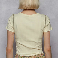 POL Contrast Stitching Round Neck Crop T-Shirt-Crop Tops-Trendsi-[option4]-[option5]-[option6]-[option7]-[option8]-Shop-Boutique-Clothing-for-Women-Online