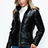 How Dare U Pocketed Zip Up Puffer Jacket with Removable Hood-Coats & Jackets-Trendsi-[option4]-[option5]-[option6]-[option7]-[option8]-Shop-Boutique-Clothing-for-Women-Online