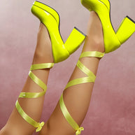 Platform Block Heel Pumps with Ankle Wrap Straps-Shoes-Trendsi-[option4]-[option5]-[option6]-[option7]-[option8]-Shop-Boutique-Clothing-for-Women-Online