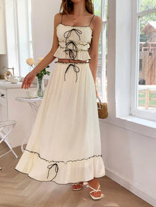 Frill Square Neck Cami and Skirt Set-outfit-Trendsi-[option4]-[option5]-[option6]-[option7]-[option8]-Shop-Boutique-Clothing-for-Women-Online