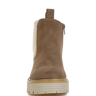 Mothman Faux Fur Detail Chunky Ankle Boots-Rag Company-[option4]-[option5]-[option6]-[option7]-[option8]-Shop-Boutique-Clothing-for-Women-Online