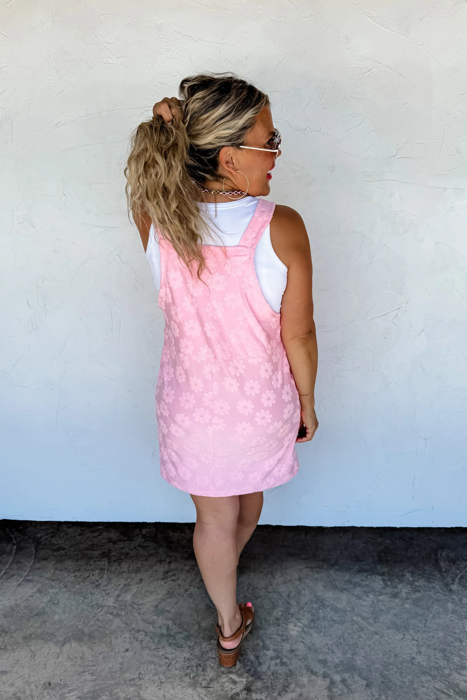 Blakeley Sunshine & Daisies Overall Dress-Womens-Ave Shops-[option4]-[option5]-[option6]-[option7]-[option8]-Shop-Boutique-Clothing-for-Women-Online