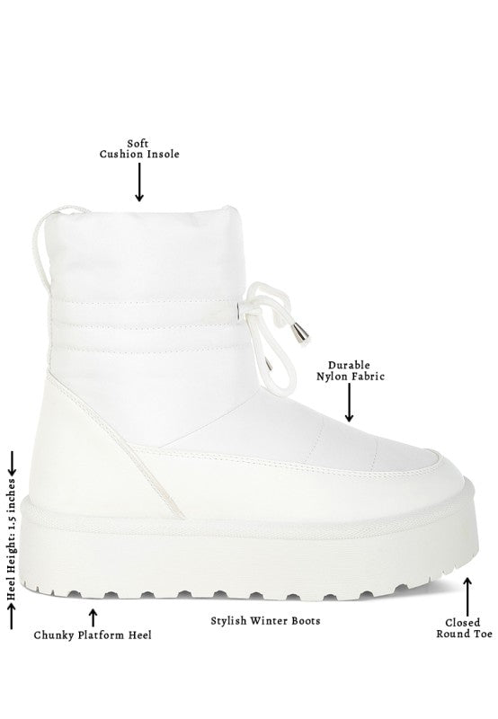 Pacos High Ankle Chunky Snow Boots-Rag Company-[option4]-[option5]-[option6]-[option7]-[option8]-Shop-Boutique-Clothing-for-Women-Online