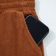 Solid Corduroy Drawstring Elastic Waist Pants-JUNIPER BLVD-[option4]-[option5]-[option6]-[option7]-[option8]-Shop-Boutique-Clothing-for-Women-Online