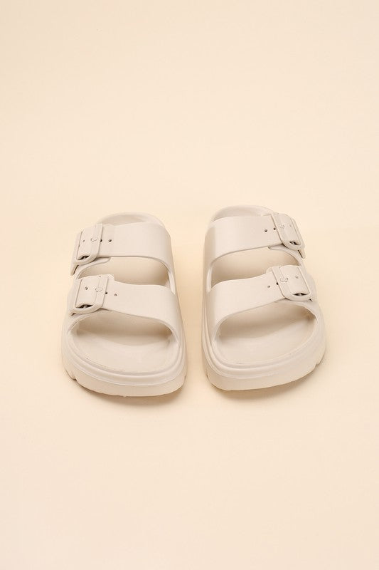Cairo Buckle Strap Slides-Top Guy Footwear-[option4]-[option5]-[option6]-[option7]-[option8]-Shop-Boutique-Clothing-for-Women-Online