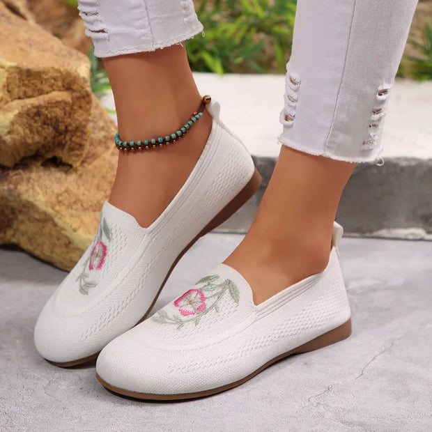 Embroidered Mesh Slip-Ons-135 Flats-Trendsi-[option4]-[option5]-[option6]-[option7]-[option8]-Shop-Boutique-Clothing-for-Women-Online