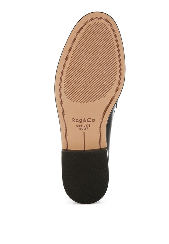 Yelena Real Leather Tassel Loafers-Rag Company-[option4]-[option5]-[option6]-[option7]-[option8]-Shop-Boutique-Clothing-for-Women-Online