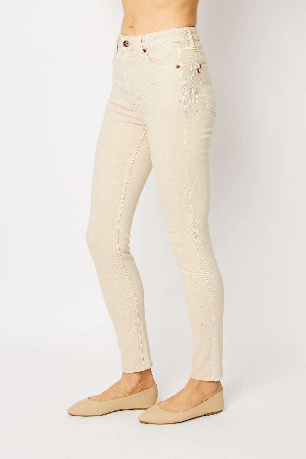 Judy Blue Garment Dyed Tummy Control Skinny Jeans-Trendsi-[option4]-[option5]-[option6]-[option7]-[option8]-Shop-Boutique-Clothing-for-Women-Online