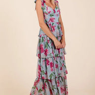 Mittoshop Layered Floral Sweetheart Neck Maxi Dress-Dresses-Trendsi-[option4]-[option5]-[option6]-[option7]-[option8]-Shop-Boutique-Clothing-for-Women-Online
